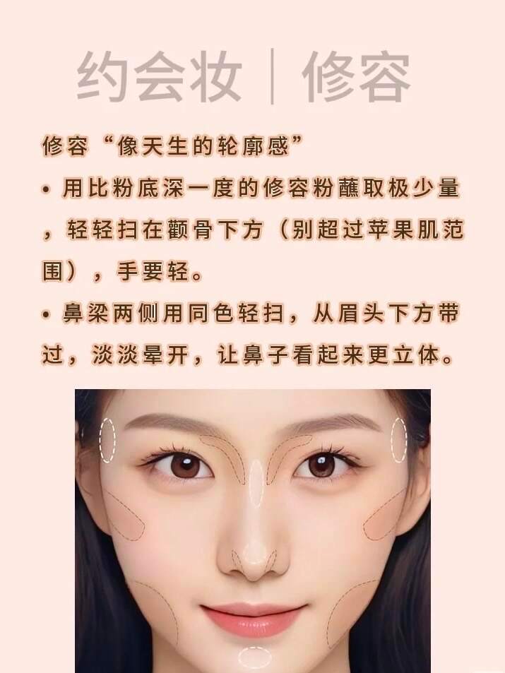 七夕约会妆容解析#怕热星人的七夕持妆搭子# ​