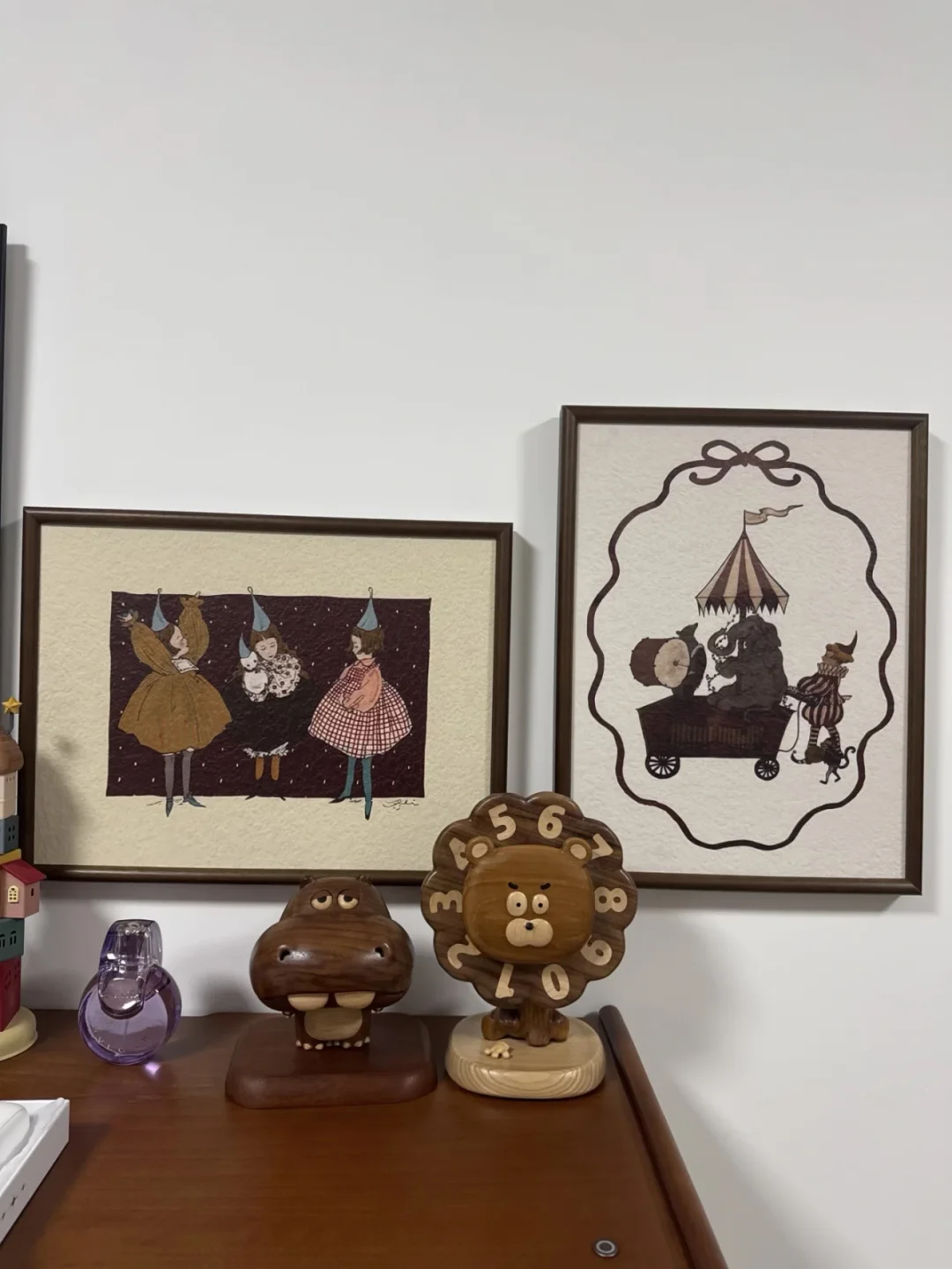 拯救大白墙✨这套组合画太绝了