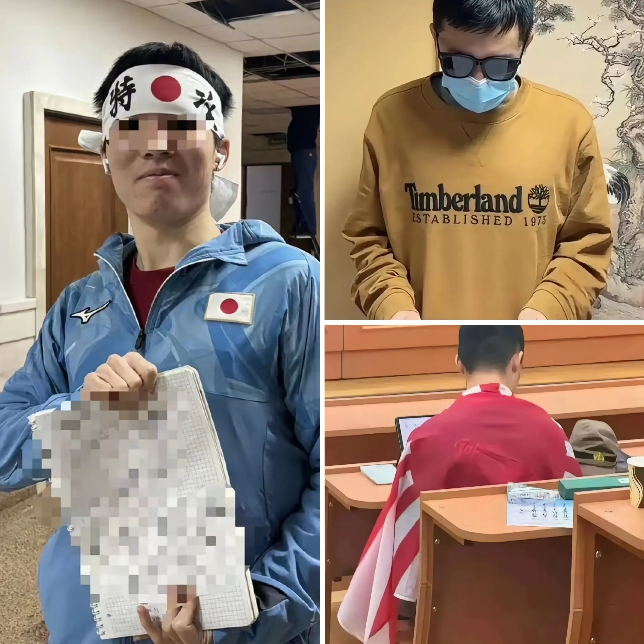 莫大那中国留学生摊上大事了！校方调查已启动，莫斯科大学中国联谊会公告说近期出结果，学位恐怕不保，还可能被遣送回国。你看他两次道歉的对比：头一回口罩墨镜捂得严实，语气动作还一股小日子模样；第二回全摘了，哪是知错，分明是真怕了——怕被围殴、怕被开除，没网络盯着他还能接着干。一个成年人、大学生、中国留学生