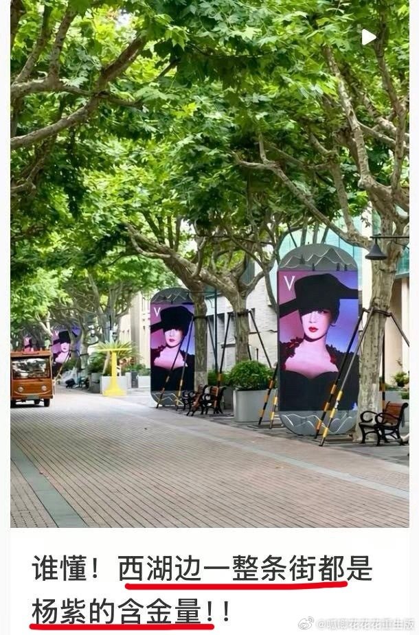 V杂志给她的👸安排的地广！
杨紫两个字就是最大的含金量！ ​