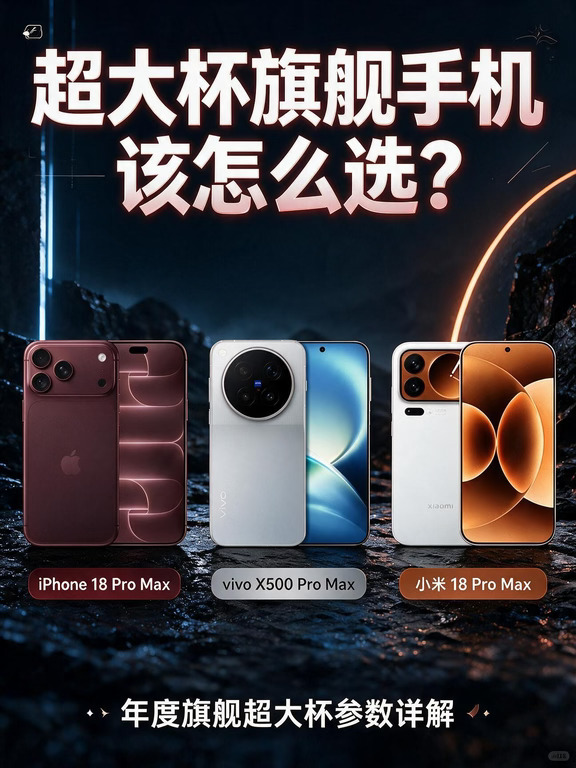 年度超大杯旗舰，普通人该怎么选？
